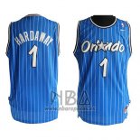 Camiseta Orlando Magic Anfernee Hardaway NO 1 Retro Azul